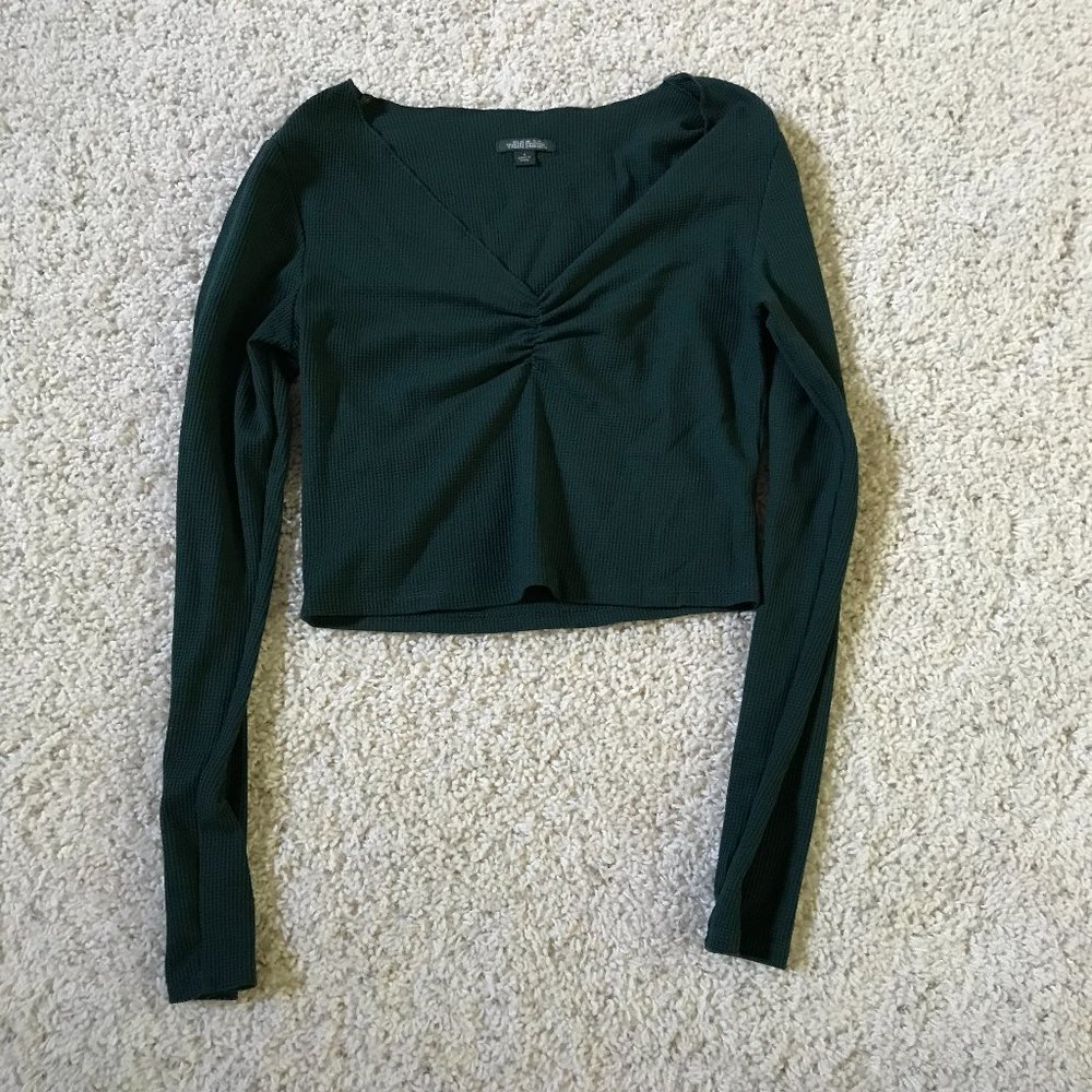 3/$20 Wild Fable Long Sleeve Crop Top